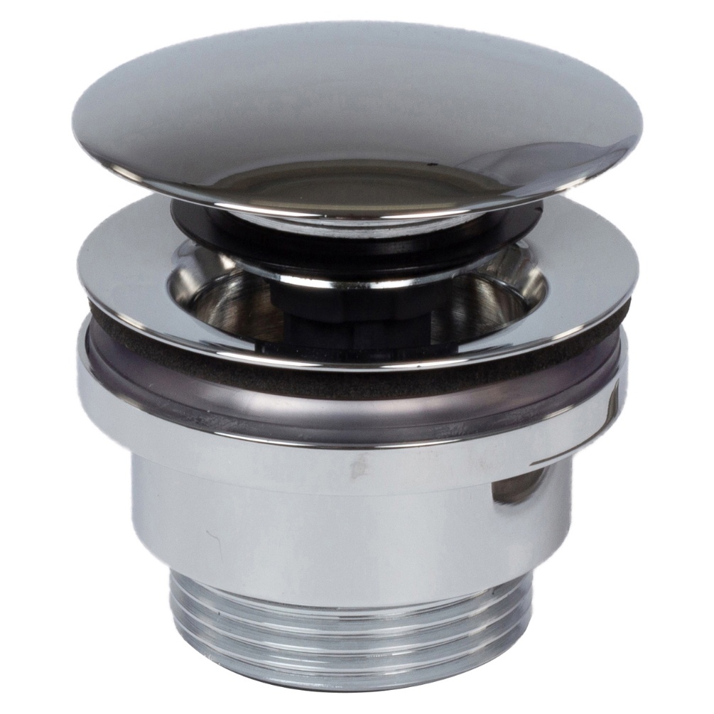 Product Cut out image of the Keuco Chrome Click Clack Basin Waste 59902 010001